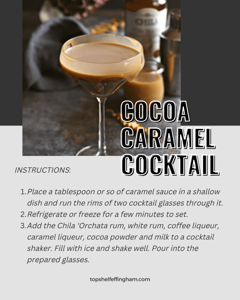 COCOA CARAMEL COCKTAIL 2