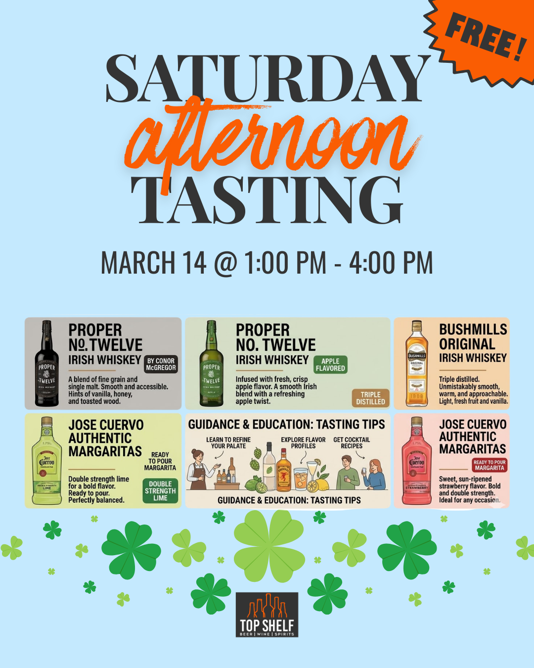 Irish tasting